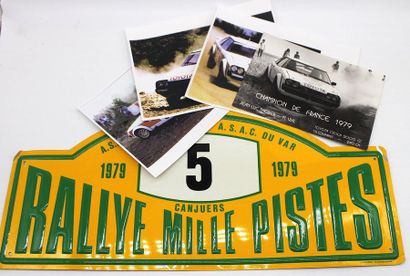 null Plaque N°5 du vainqueur, Rallye mille Pistes 1979

Plaque du Rallye Mille pistes...