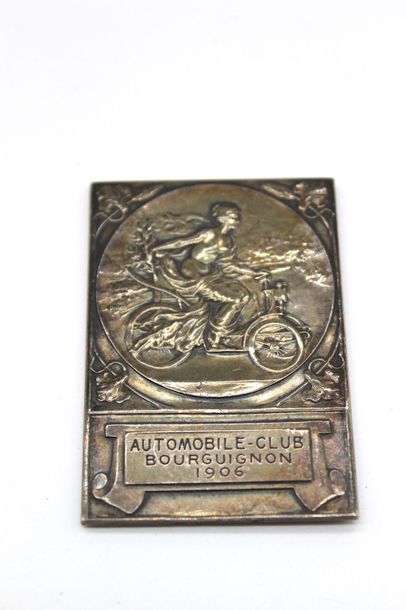 null Médailles Automobile

- Automobile Club Bourguignon, 1906, cartouche vierge,...