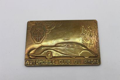 null Médailles Automobile

- Automobile Club Bourguignon, 1906, cartouche vierge,...