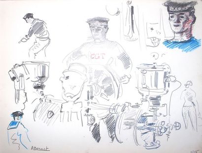 null Albert BRENET (1903-2005)

Croquis de voyage à new York

Carnet de croquis de...