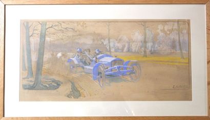 null Ernest MONTAUT (1879-1909)

Coupe des voiturettes Sizaire et Naudin

Lithographie...