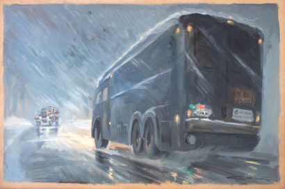 null Géo HAM (Georges Hamel,1900-1972)

Transports de nuit

Peinture et crayon de...