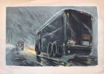 null Géo HAM (Georges Hamel,1900-1972)

Transports de nuit

Peinture et crayon de...