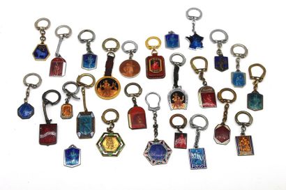 null Porte-clés - Saint Christophe

Ensemble de 23 porte-clés émaillés du Saint patron...