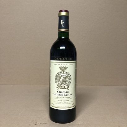 null 1 bouteilles CHÂTEAU GRUAUD LAROSE 1992 2e GC (niveau très léger bas)