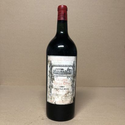 null 1 magnum CHÂTEAU EGLISE CLINET 1961 (very low level, very low level, very stained...