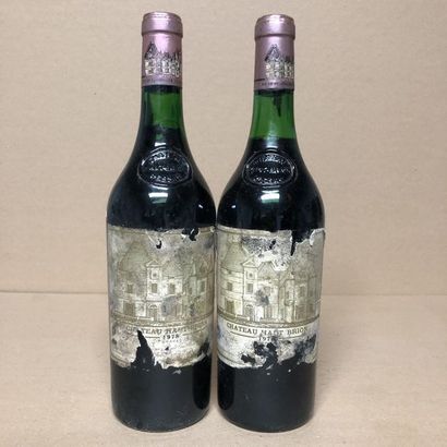 2 bouteilles CHÂTEAU LA MISSION HAUT BRION...