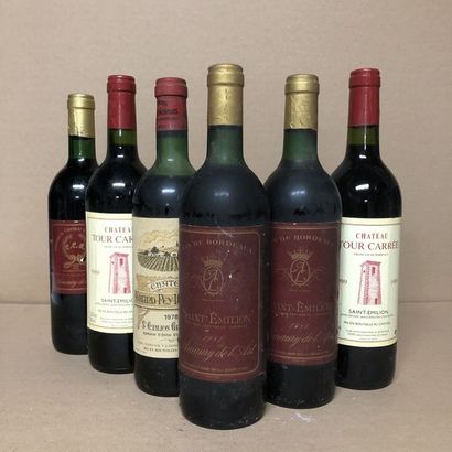 6 bouteilles : 1 CHÂTEAU GRAND PEY LESCOURS...