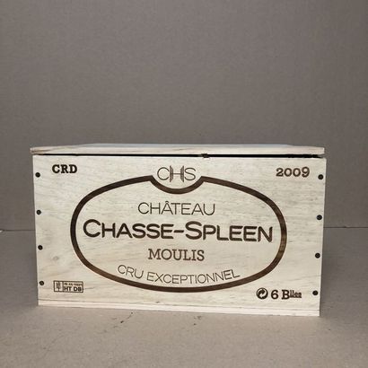 null 6 bottles CHÂTEAU CHASSE-SPLEEN 2009 