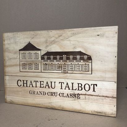 null 6 bottles CHÂTEAU TALBOT 2009 4th GC 