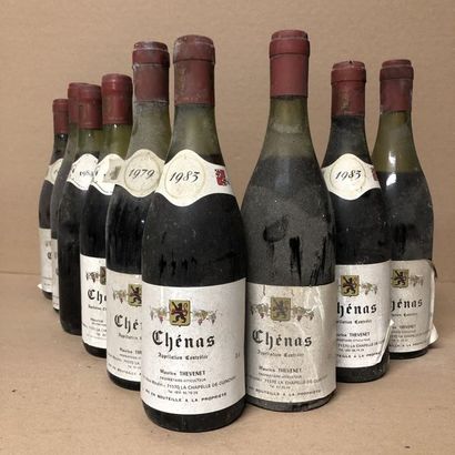 9 bouteilles : 3 CHENAS Maurice Thevenet,...