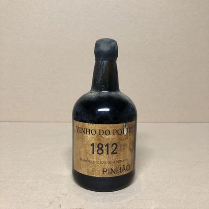 null 1 bottle PORTO 1812 (low level, damaged label)