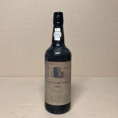 1 bouteille PORTO QUINTA DE NOVAL 1931 (niveau...