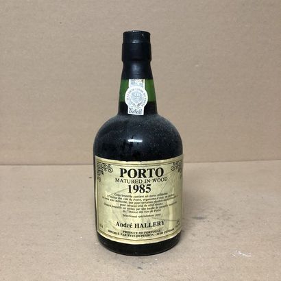 1 bouteille PORTO 1985 Vieilli en fût, produit...