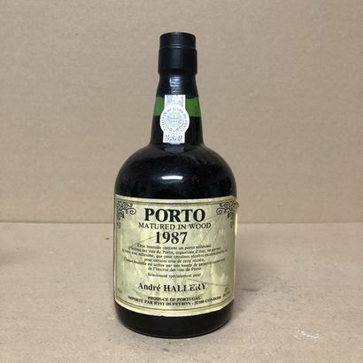 1 bouteille PORTO 1987 Vieilli en fût, produit...