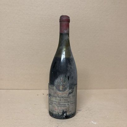 null 1 bouteille SANTENAY 1929 1er cru "Les Commes" (niveau 6cm, étiquette très abimée,...