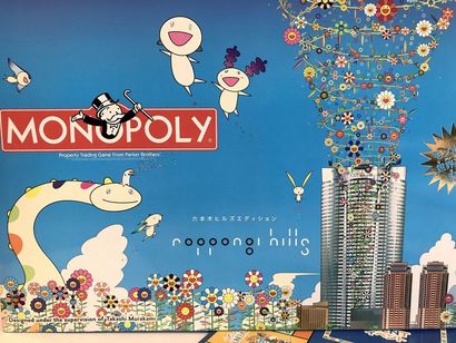 null TAKASHI MURAKAMI (Né en 1962) Parker Brothers Edition Monopoly, 2004 version...