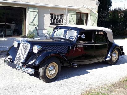 1950 CITROËN Traction 15/6 Découvrable Numéro de série 693740


Très belle transformation...