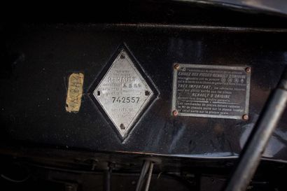 1936 RENAULT Nervastella Type ABM4 Numéro de série 742557


Carrosserie numéro 0019


Rare...