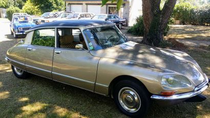 1973 CITROËN DS23 IE Pallas 
Numéro de série 01FG5526
Véritable seconde main
Dossier...