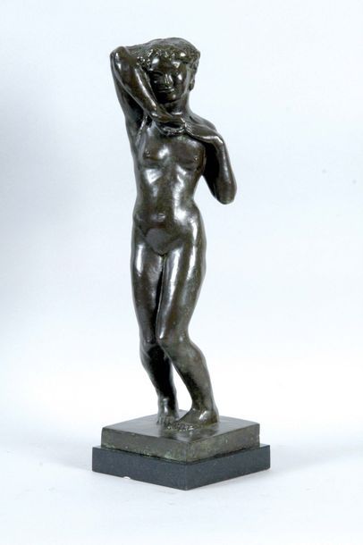 null JOSEPH BERNARD 1866-1931. Jeune faunesse ou petite bacchante vers 1906. Très...