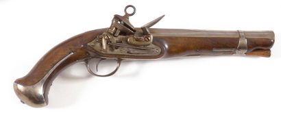 null Pistolet de cavalerie espagnol modèle 1789. Canon rond légèrement évasé à la...