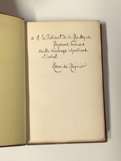 null [POINCARÉ (Raymond)]. Ensemble de 10 ouvrages provenant de la bibliothèque de...