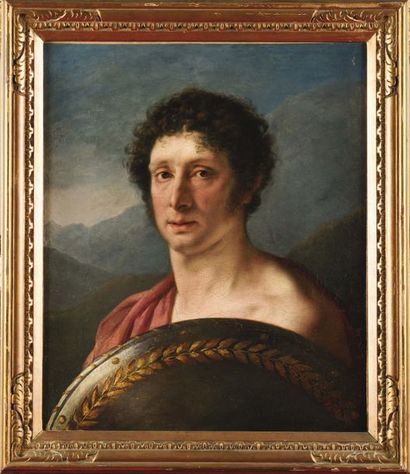 null French school from the early 19th century. "Alleged portrait of the actor François...