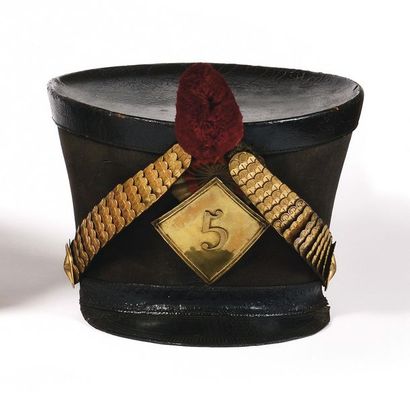 Shako of the infantry non-commissioned officer...