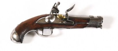 Flintlock gendarmerie pistol model year IX....