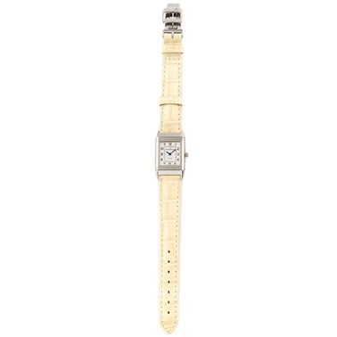 null JAEGER-LECOULTRE" Reverso Lady", ref. 260.8.47 around 2000 Reversible stainless...