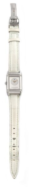 null JAEGER LECOULTRE "Reverso Duetto" ref. 266.8.44, around 2000 Rare lady's wristwatch...