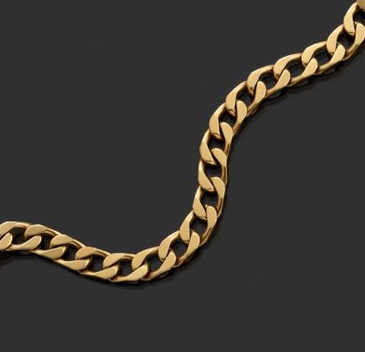 null BRACELET 

in 750 thousandths yellow gold with a chain bracelet mesh. Secure...