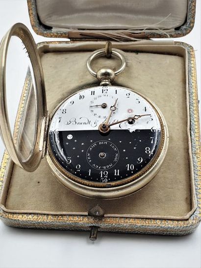  BRANDT & FILS et Compagnie, Genève, vers 1810. Rare et belle montre de gousset indiquant...