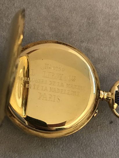  MONTRE DE GOUSSET LEROY et FILS L. Leroy & Cie Horlogers de la Marine 7 Bd de la...