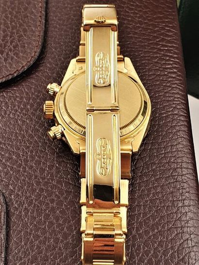 null ROLEX " Cosmographe Daytona" ref.6265 vers 1978 Montre bracelet chronographe...