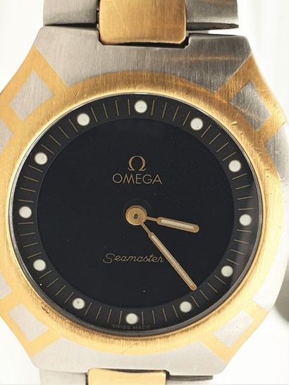 null OMEGA "Sea Master" Polaris, ref. 386.0822.1, vers 1988 Bracelet montre en acier...