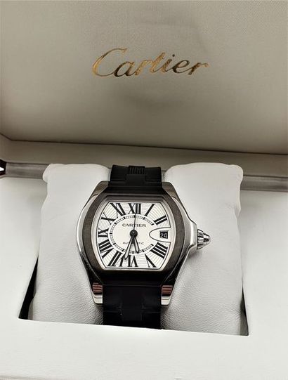 null CARTIER Chronographe Roadster S, réf.crw 6206018. Montre bracelet de forme"...