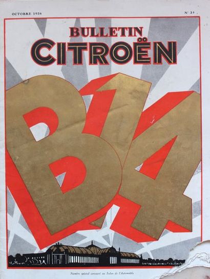 null "Bulletins Citroën" de Janvier 1926 à Décembre1927


Série complète de 21 exemplaires...