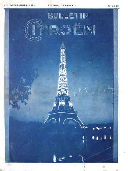 null Bulletins Citroën de Janvier 1924 à Décembre1925


Série de 22 exemplaires des...