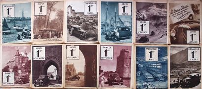 null Calendriers Citroën 1932, 1933, 1934.


Ensemble de 3 calendriers Citroën de...