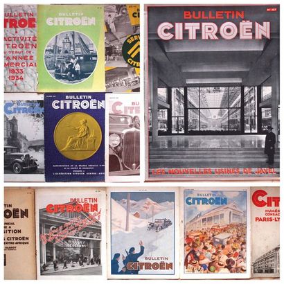 null "Bulletins Citroën"" de Janvier 1932 à Mai 1934


Série de 13 exemplaires des...