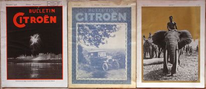null "Bulletins Citroën"" de Janvier 1932 à Mai 1934


Série de 13 exemplaires des...