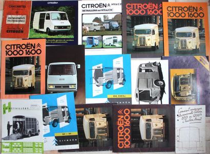 null Documentation Citroën "Tube"H, C et HY Ensemble de documentation et catalogues...