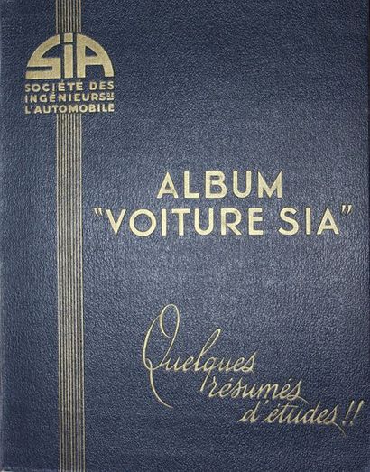 null Album "Voiture SIA" Album Voiture SIA (Société des Ingénieurs de l'Automobile),...