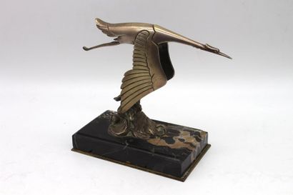 null Francois Victor BAZIN (1897-1956) « Trophée Hispano-Suiza » « Cigogne » Mascotte...