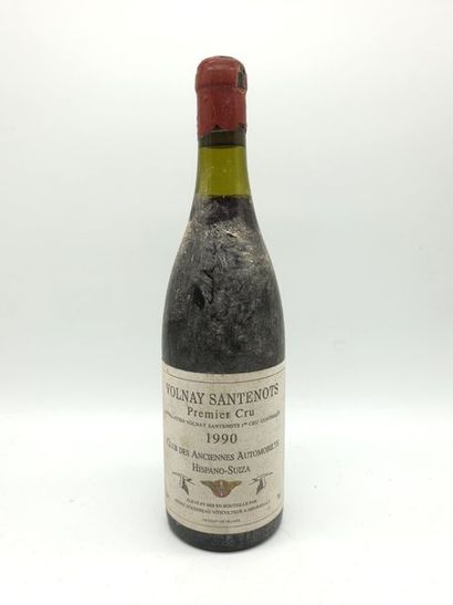 null Bouteille D'exception Club Hispano-Suiza Bouteille de vin de Bourgogne "Volnay...