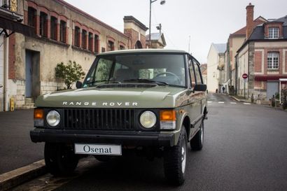 1985RANGE ROVER V8 3.5L 3 PORTES Numéro de série SALLHABV8BA153521

Type RR200

Même...