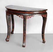null CHINA early 20th century ROUND TABLE known as the "mandarin's table" made up...