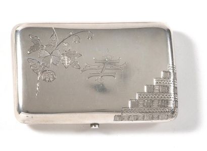 null ETUI A CIGARETTES

Argent gravé

Poinçons : VO, AA 1895, 84, saint Georges tourné...